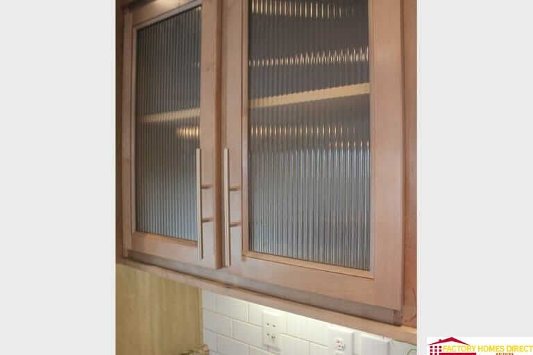 Ultimate Kitchen 2 Fluted Glass Doors